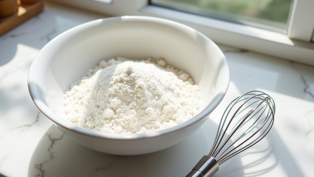 combine dry ingredients first