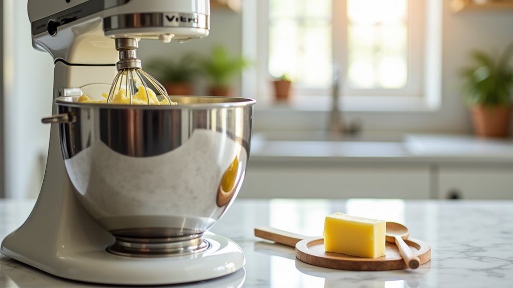 fluffy butter mixing process